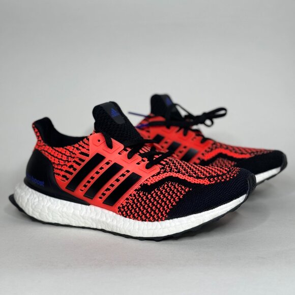 adidas Ultraboost 5.0 DNA Men's Running Sneaker (GX8965) Solar Red/Core Black - Picture 4 of 7